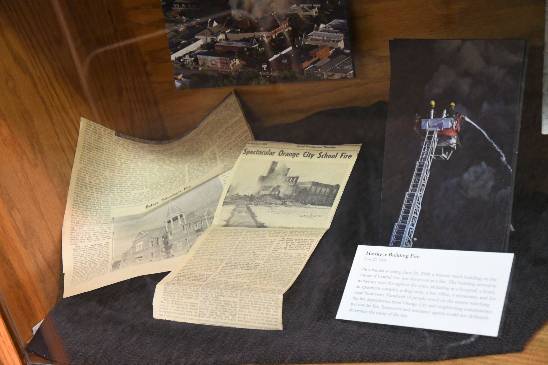 Fire history at Dutch-American Heritage Museum